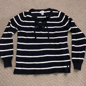 Navy sweater